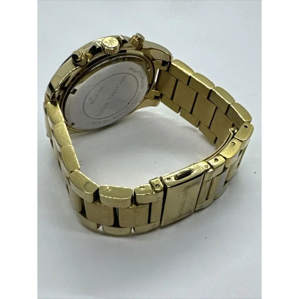Michael Kors Blair MK5166 Women's Gold Stainless Steel Analog Dial Watch JNA648